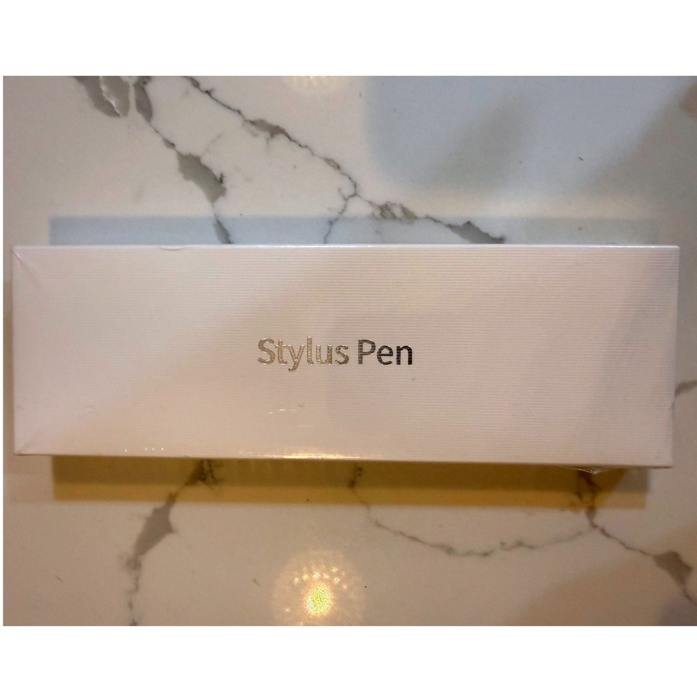 Stylus Pen, Apple iPad 2nd Gen Alternative, Palm Rejection & Tilt White NEW NIB